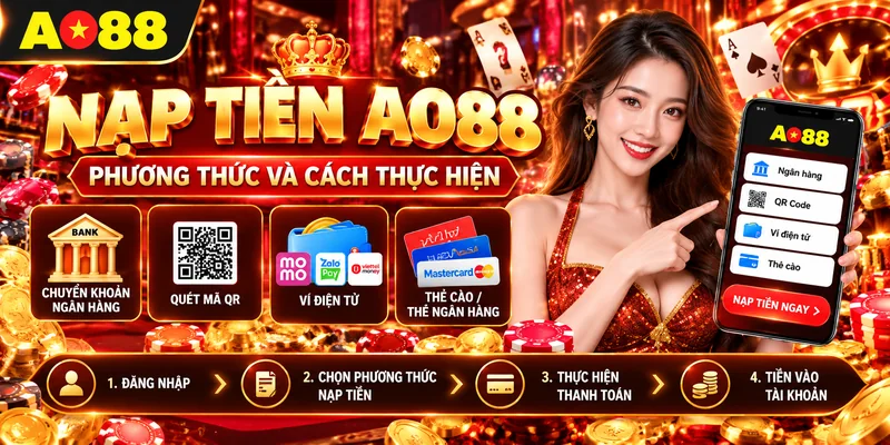 Nạp tiền AO88: phương thức và cách thực hiện